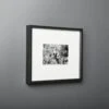 Gallery Soft Black Picture Frame With White Mat 4"x6" 2 Gallery Soft Black Picture Frame With White Mat 4"x6" -Nesto Store GalleryFrm4X6BlkWhtMtROF18