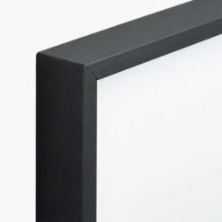 Gallery Soft Black Picture Frame With White Mat 4"x6" 7 Gallery Soft Black Picture Frame With White Mat 4"x6" -Nesto Store GalleryFrm5X7BlkWhtMtAVF18