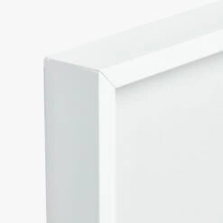 Gallery White Picture Frame With White Mat 5"x7" 7 Gallery White Picture Frame With White Mat 5"x7" -Nesto Store GalleryFrm5X7WhtWhtMtAVF18