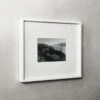 Gallery White Picture Frame With White Mat 5"x7" 1 Gallery White Picture Frame With White Mat 5"x7" -Nesto Store GalleryFrm5X7WhtWhtMtROF18