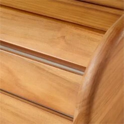 Gartner Teak Outdoor Ottoman -Nesto Store GartnerTeakLoungeOttomanAVSSS21