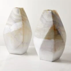 Gemma Large Glass Vase -Nesto Store GemmaLargeGlassVaseAVSHF22