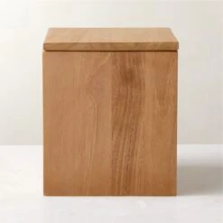 Giacomo Square Teak Storage Box Small 12 Giacomo Square Teak Storage Box Small -Nesto Store GiacomoTeakStorageBoxSmAV2SHS23