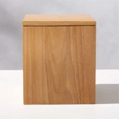 Giacomo Square Teak Storage Box Small