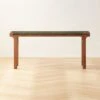 Small Green Leather Bench 2 Small Green Leather Bench -Nesto Store GreenLthrWrppdBenchSmSHF22