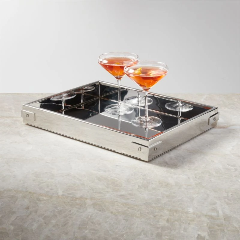 Griffith Stainless Steel Bar Tray 4 Griffith Stainless Steel Bar Tray - Image 2