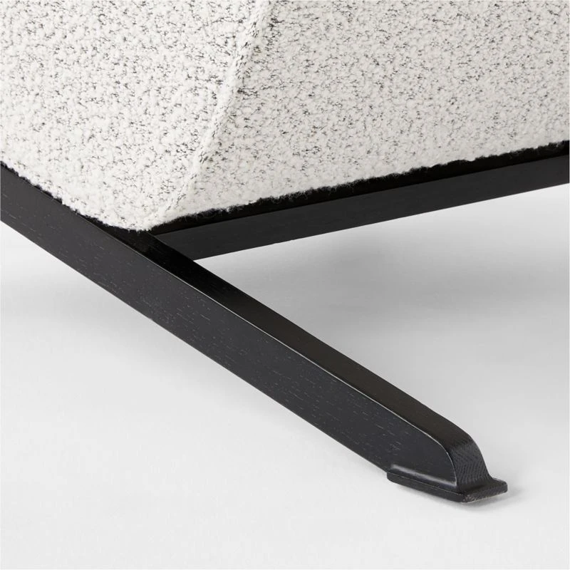 Grosseto Peppered Grey Boucle Lounge Chair 4 Grosseto Peppered Grey Boucle Lounge Chair - Image 2