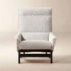 Grosseto Peppered Grey Boucle Lounge Chair