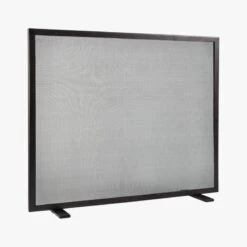 Gunmetal Fireplace Screen 8 Gunmetal Fireplace Screen -Nesto Store GunmetalFireplaceScreen3QF19