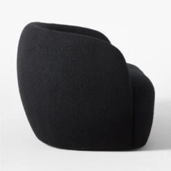 Gwyneth Black Boucle Loveseat -Nesto Store GwyenthBlkBclLoveseatSDSSS22