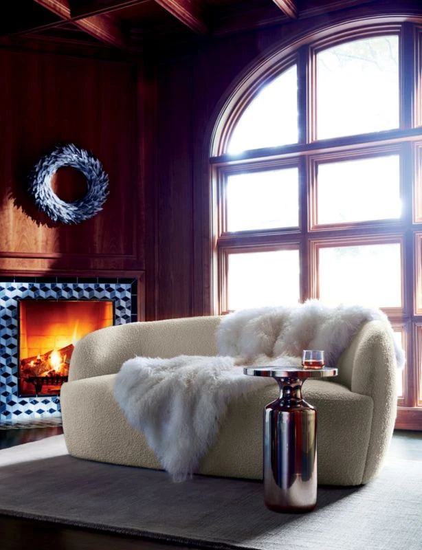 Gwyneth Boucle Loveseat 6 Gwyneth Boucle Loveseat - Image 4