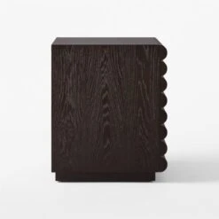 Hark Hi-Gloss Oak Wood 2-Drawer File Cabinet -Nesto Store HarkLcqrdWdFileCabinetSDSSS22