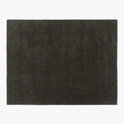 Henry Charcoal Handloomed Wool Area Rug 5'x8'