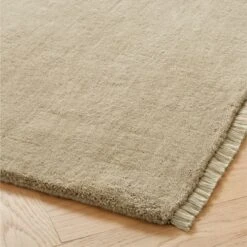 Henry Handloomed Neutral Wool Area Rug 5'x8' -Nesto Store HenryNatHdldWoolRug8x10AVSHF23