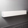 Hide N Seek Large White Storage Shelf -Nesto Store HideNSeekStrgShlfWhtLngSHF18