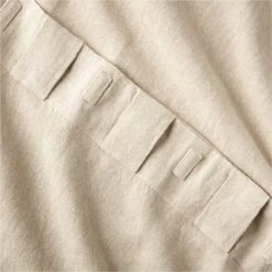 Heavyweight Natural Linen Window Curtain Panel 48''x84'' -Nesto Store HvywtNatLnn96CurtainPnlAV3SHS23