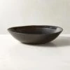 Hyacinth Black Pasta Bowl With Reactive Glaze -Nesto Store HyacinthBkRctvRmdPstBwlSHF23