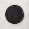 Hyacinth Black Salad Plate With Reactive Glaze -Nesto Store HyacinthBkRctvRmdSldPltSHF23