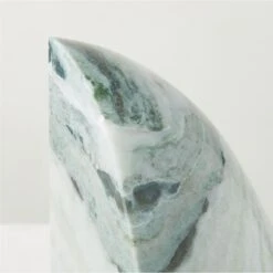 Ice Jade Green Marble Bookend -Nesto Store IceJadeMarbleBookendAVSHS23