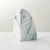 Ice Jade Green Marble Bookend 1 Ice Jade Green Marble Bookend -Nesto Store IceJadeMarbleBookendSHS23