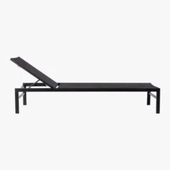 Idle Black Outdoor Sun Lounger -Nesto Store IdleIISunLoungerBlkAV2S19