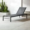 Idle Black Outdoor Sun Lounger -Nesto Store IdleIISunLoungerBlkSHS19 1x1