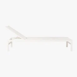 Idle White Outdoor Sun Lounger -Nesto Store IdleIISunLoungerWhtAV2S19