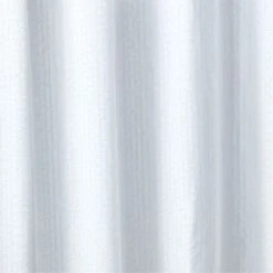 Ileana Organic Cotton White Shower Curtain 72" -Nesto Store IleanaWhtOrgCttnShwrCrtnAVSHF23