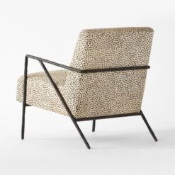 Imogene Dot Hair On Hide Lounge Chair -Nesto Store ImogeneLprdLoungeChair3QBSSS22