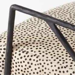 Imogene Dot Hair On Hide Lounge Chair -Nesto Store ImogeneLprdLoungeChairAVSSS22