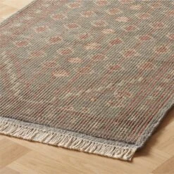 Inaz Hand-Knotted Natural Wool Runner Rug 2.5'x8' -Nesto Store InazHdkdNZWlNatRnnr2p5x8ROS23
