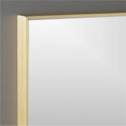 Infinity Brass Rectangular Wall Mirror 24"x36" 7 Infinity Brass Rectangular Wall Mirror 24"x36" -Nesto Store InfinityRectMirr24x36BrsROS20