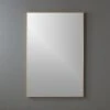 Infinity Brass Rectangular Wall Mirror 24"x36" -Nesto Store InfinityRectMirr24x36BrsSHF16