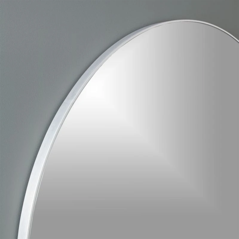 Infinity Silver Round Wall Mirror 36" 5 Infinity Silver Round Wall Mirror 36" - Image 3