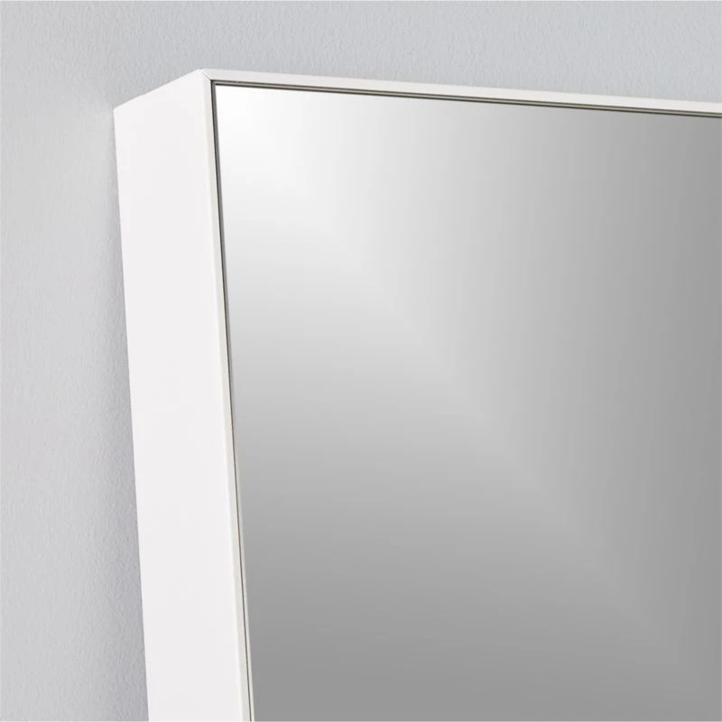 Infinity White Floor Length Mirror 32"x76" 5 Infinity White Floor Length Mirror 32"x76" - Image 3