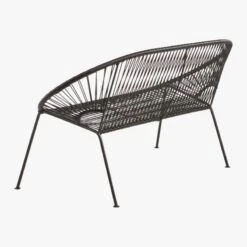 Ixtapa Black Outdoor Loveseat 14 Ixtapa Black Outdoor Loveseat -Nesto Store IxtapaLoveseatBlack3QBS20