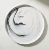 Swirl Black And White Dinner Plate -Nesto Store JFSwirlDinnerPlateSHS20 1
