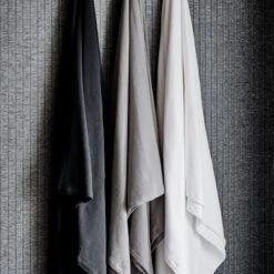 Jasper Organic Cotton Full/Queen Blanket Black -Nesto Store JasperOrganicCottonBlanketAG21 1x1