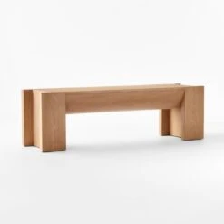 St. George Oak Wood Bench Large 12 St. George Oak Wood Bench Large -Nesto Store JeromeByronBenchLrg3QBSSF23