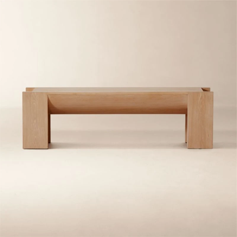 St. George Oak Wood Bench Large 3 St. George Oak Wood Bench Large