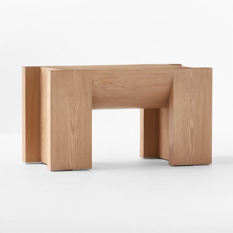 St. George Oak Wood Bench Small 4 St. George Oak Wood Bench Small - Image 2