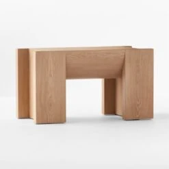 St. George Oak Wood Bench Small 10 St. George Oak Wood Bench Small -Nesto Store JeromeByronBenchSm3QSSF23