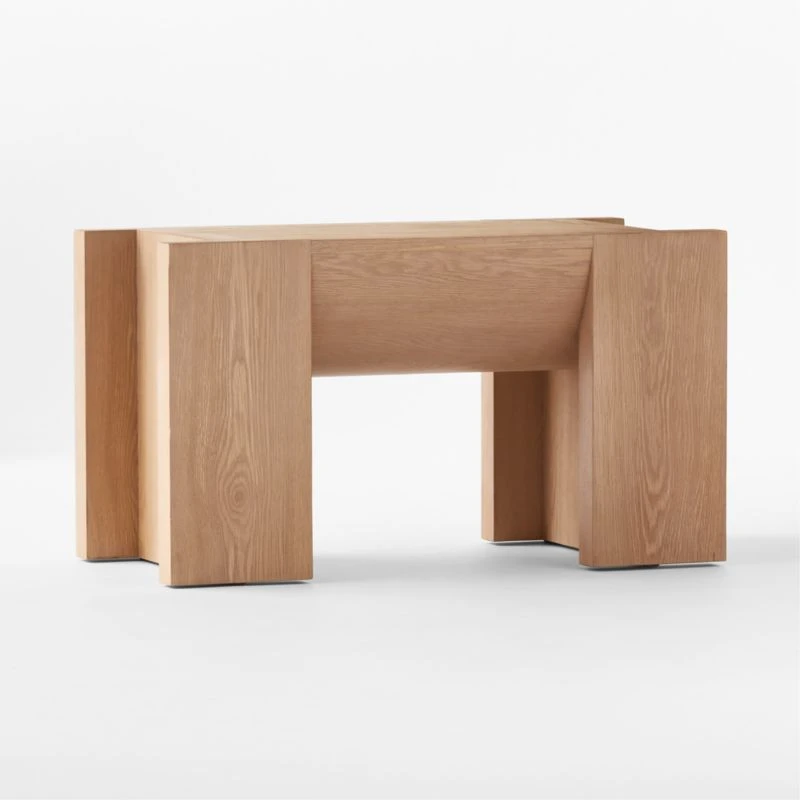 St. George Oak Wood Bench Small 5 St. George Oak Wood Bench Small - Image 3