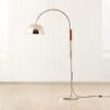 Jett Champagne Arched Floor Lamp 2 Jett Champagne Arched Floor Lamp -Nesto Store JettArchChmpgnFloorLampSHS21