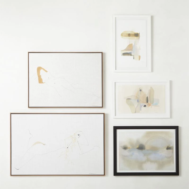 'La Isla I' Framed Giclee Art Print 36"x24" 6 'La Isla I' Framed Giclee Art Print 36"x24" - Image 4