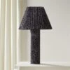 Scrunch Black And White Table Lamp -Nesto Store KMScrunchTableLampROF20