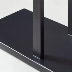 Kela Matte Black Towel Rack -Nesto Store KelaBlackTowelRackAVSHF22