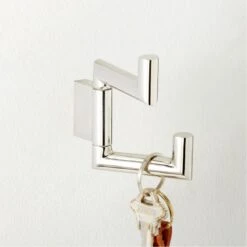 Kela Polished Nickel Swivel Hook 9 Kela Polished Nickel Swivel Hook -Nesto Store KelaSwivelHookPldNklAVSHF22