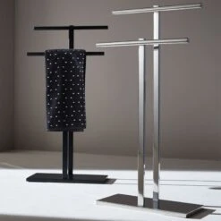 Kela Matte Black Towel Rack -Nesto Store KelaTowelRacksHrdwrMarqueePCF22 1x1