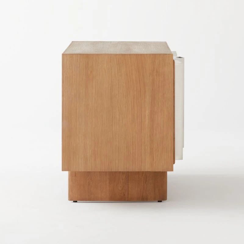 Kibo Steel And Oak Wood Media Console 42.5'' 9 Kibo Steel And Oak Wood Media Console 42.5'' - Image 7